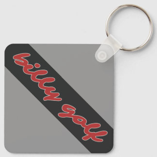 Billy Golf Bag Tag Keychain Schlüsselanhänger