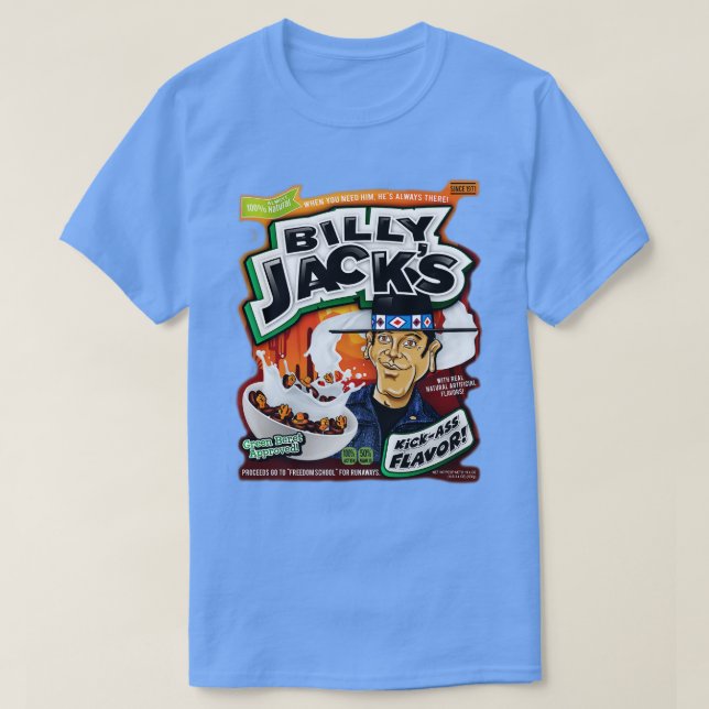 Billy Jacks Cereal T-Shirt (Design vorne)