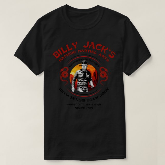 Billy Jacks Hapkido Martial Arts Lts T-Shirt (Design vorne)