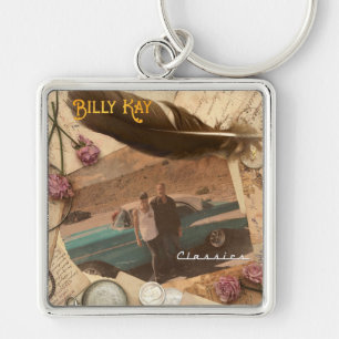 Billy Kay Classic Button Schlüsselanhänger