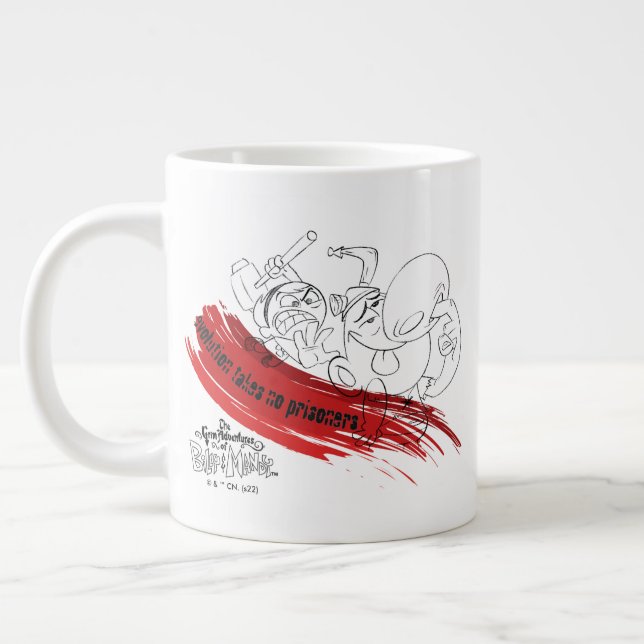 Billy & Mandy - Evolution nimmt keine Gefangenen Jumbo-Tasse (Links)