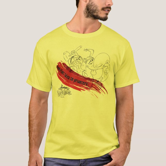 Billy & Mandy - Evolution nimmt keine Gefangenen T-Shirt (Vorderseite)