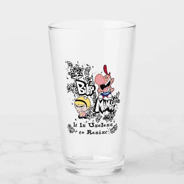Billy & Mandy - Unbrauchbar zum Aufenthalt Glas (Vorderseite)