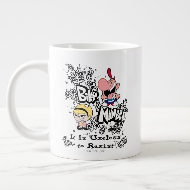 Billy & Mandy - Unbrauchbar zum Aufenthalt Jumbo-Tasse (Links)