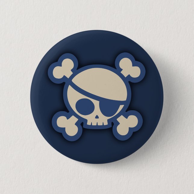 Billy Roger - Blau Button (Vorderseite)