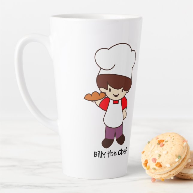 Billy the Chef Masterchef Print Latte Mug Milchtasse (Beispiel)