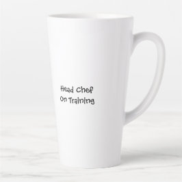 Billy the Chef Masterchef Print Latte Mug Milchtasse