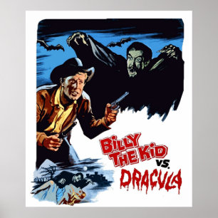 Billy the Kid versus Dracula Poster