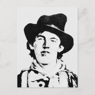 Billy The Kid ~ William H. Bonney / Gesetzloser Postkarte