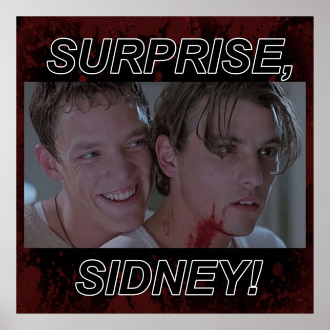 Billy und Stu in Scream Poster (Vorne)