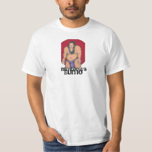 BillyKnowsMedia Sumo-T-Shirt Männer T-Shirt