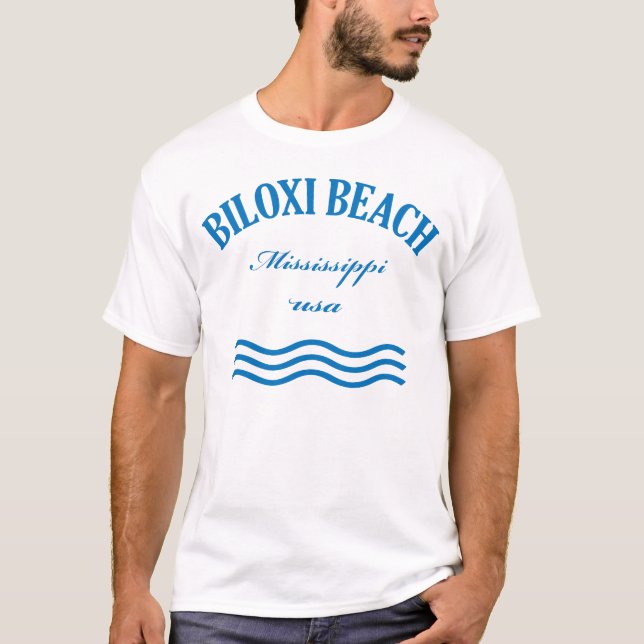BILOXI BEACH Mississippi usa T-Shirt (Vorderseite)