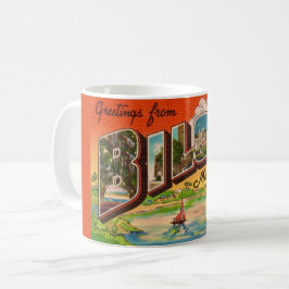 Biloxi Mississippi Grüße Postkarte Kaffeetasse