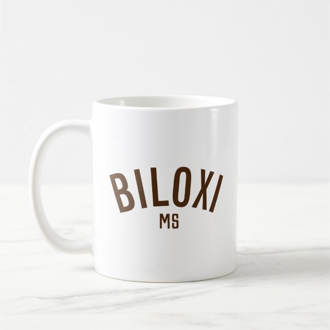 Biloxi, Mississippi Kaffeetasse (Links)