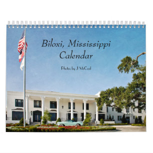 Biloxi, Mississippi-Kalender Kalender