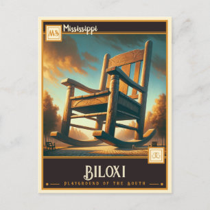 Biloxi, Mississippi   VINTAG Postkarte