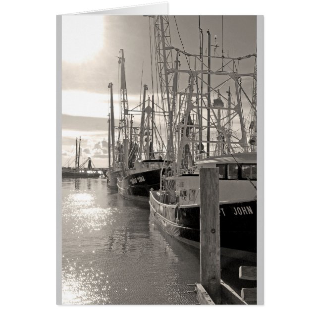Biloxi Shrimp Boats bei Dock (Vorne)