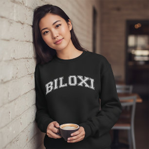 BILOXI University-Style Sweater Amerika College Sweatshirt