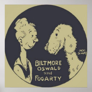 Biltmore Oswald und Fogarty Poster
