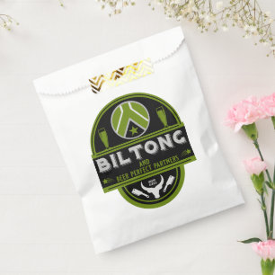 Biltong und Bier Geschenktütchen