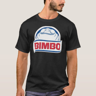 Bimbo-Bärenbrot-Logo (weiß) Klassischer T - Shirt
