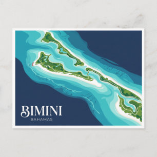Bimini-Inseln Alice Town Bahamas Postkarte