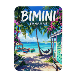 Bimini-Inseln Bahamas Magnet