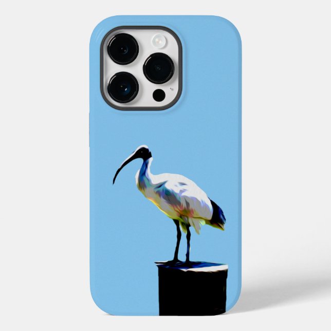 Bin Chicken, (Ibis) Ölfarbe, Case-Mate iPhone Hülle (Rückseite)