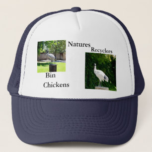 Bin Chickens (Ibis) Unisex Truckers Hat Truckerkappe