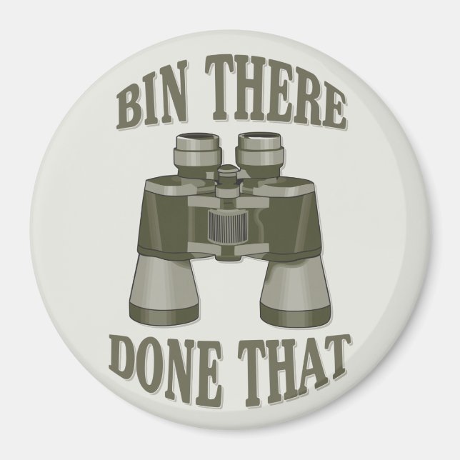 Bin da gemacht magnet (Vorne)