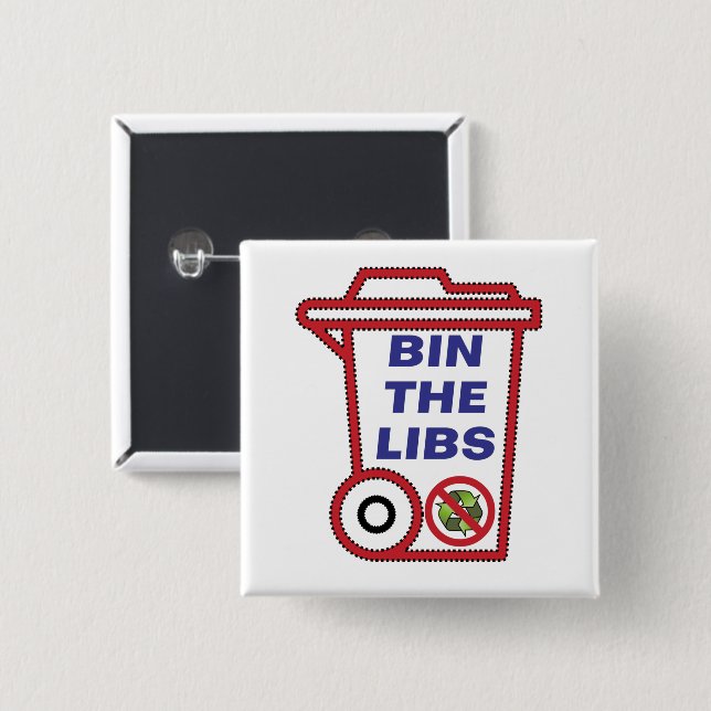 Bin das liberale Party - Australien 2022 Button (Vorne & Hinten)