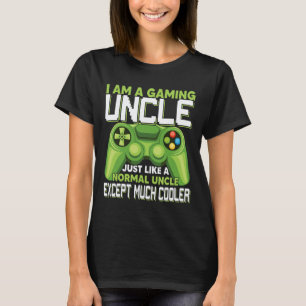 Bin ein Spielunkel außer viel Cooleres Gamer Video T-Shirt