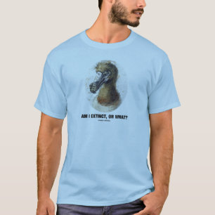 Bin ich ausgestorben, oder was? (Dodo-Bird-Portrai T-Shirt