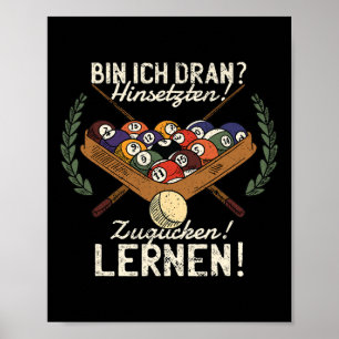 Bin Ich Dran Sitten! Zugucken! Erfahren Sie! Billi Poster