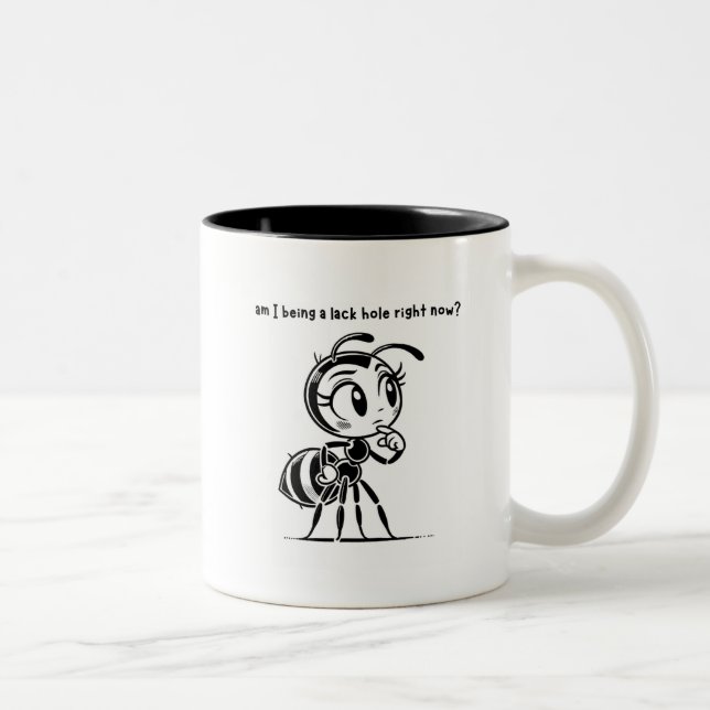 Bin ich ein Klappenloch, zwei Tasse (Rechts)