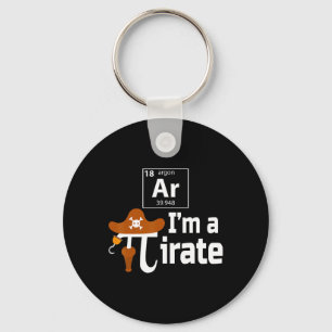 Bin ich ein Pirate Funny Pi Pun Science März 14 3. Schlüsselanhänger