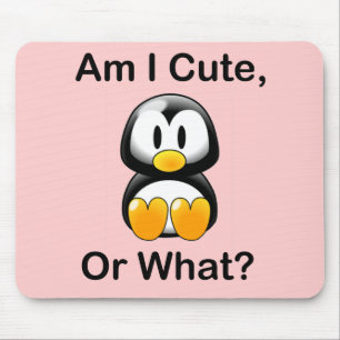 Bin ich niedlich oder was? mousepad