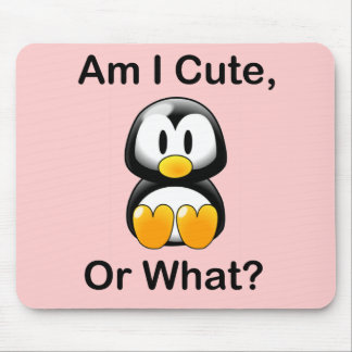 Bin ich niedlich oder was? mousepad