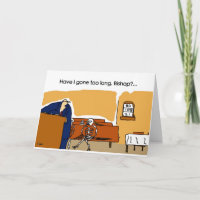 Bin ich zu lang, Bischof gegangen?