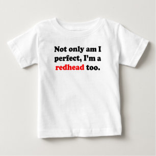 Bin nicht nur ich vervollkommne mich bin ein baby t-shirt