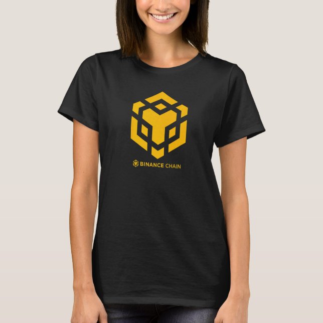 Binance Smart Chain BNB Community Driven DeFi Net T-Shirt (Vorderseite)