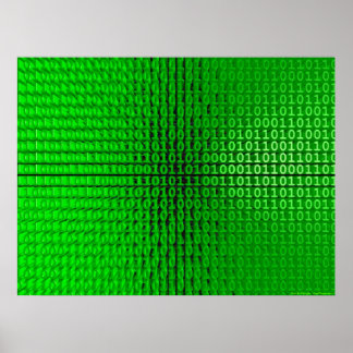 binär poster