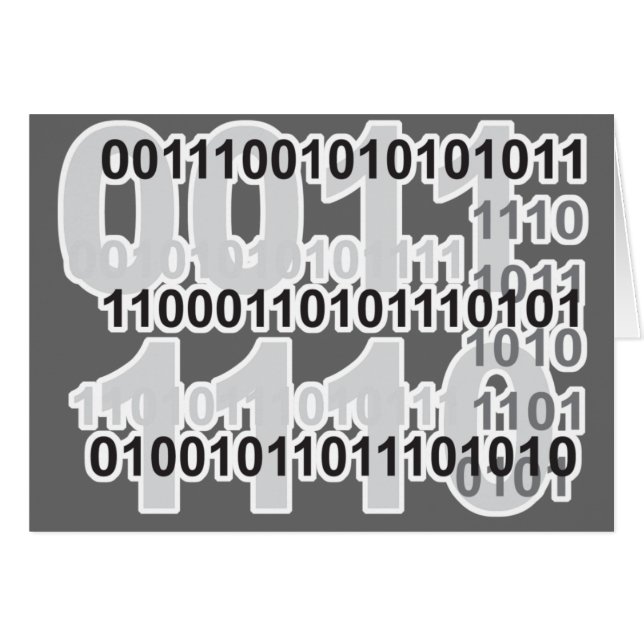 Binärcode-Design (Vorderseite (Horizontal))