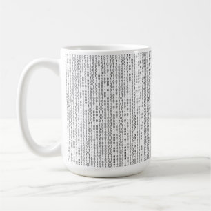 Binäre 15oz-Tasse Kaffeetasse