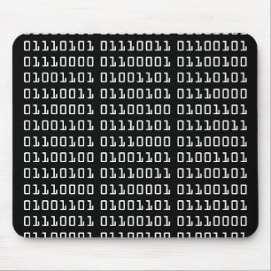 Binärer Code Mousepad