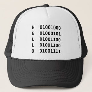 Binärer Code Truckerkappe