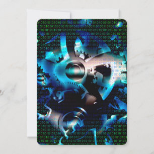 Binärkode Einladung