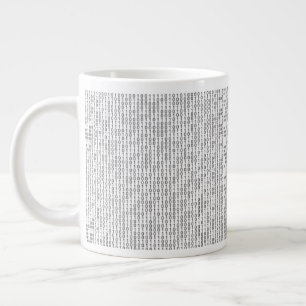 Binary 20oz-Tasse Jumbo-Tasse
