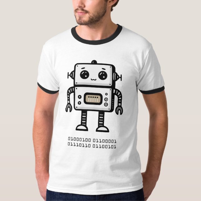 Binary Bot T-Shirt (Vorderseite)