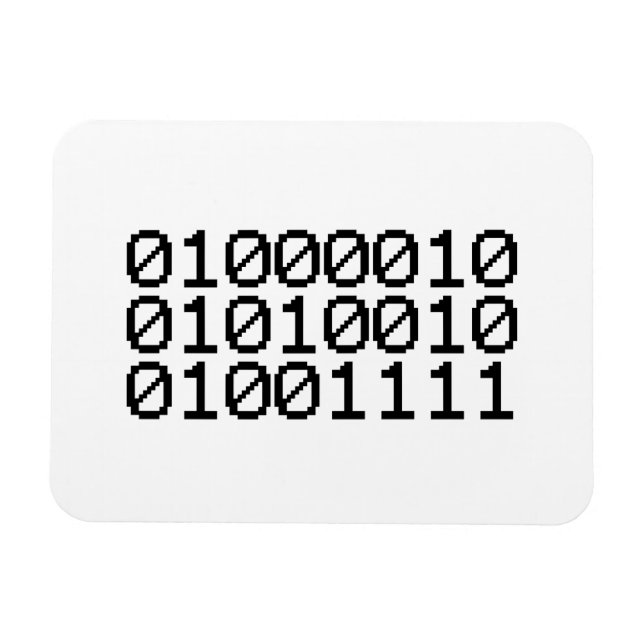 BINARY BRO MAGNET (Horizontal)